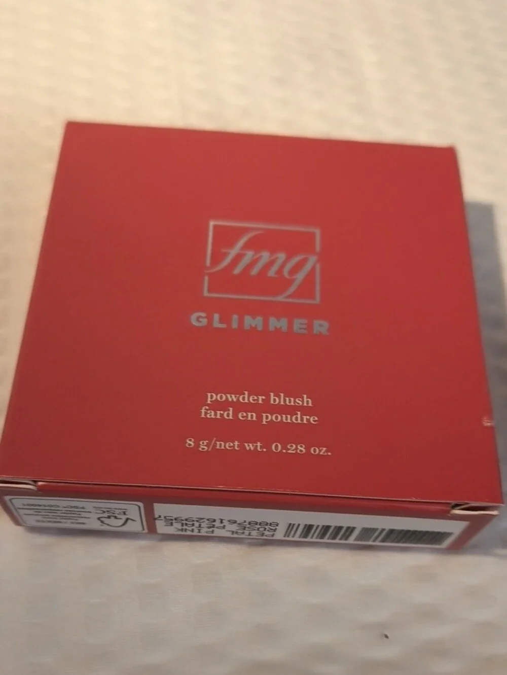 Avon FMG Petal Pink Glimmer Powder Blush – Pink